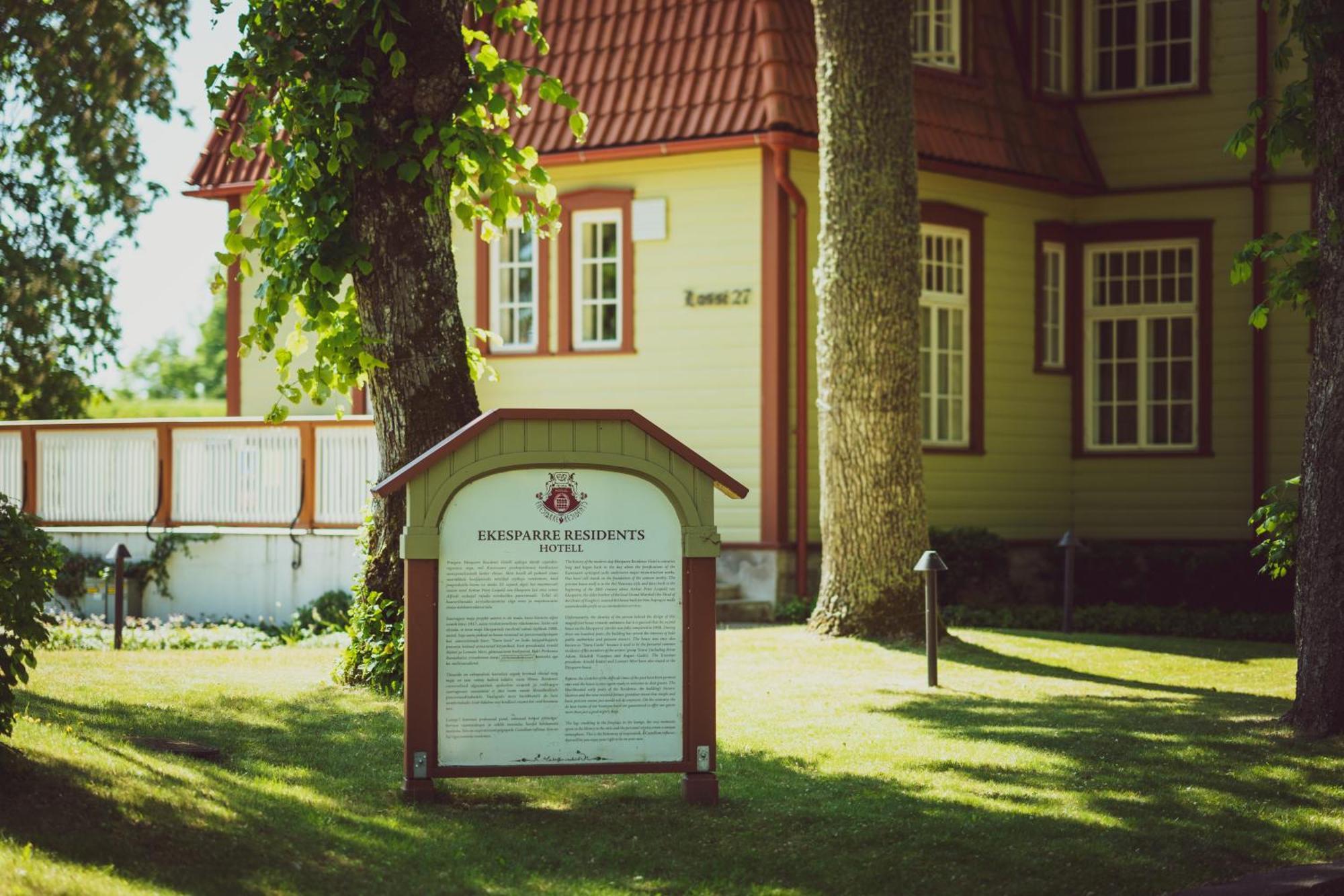 Ekesparre Boutique Hotel Kuressaare Exteriör bild